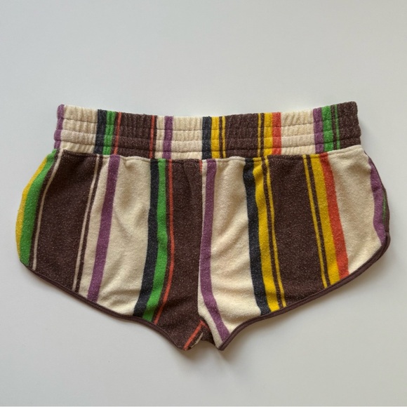 Urban Outfitters “Out From Under” Womens Striped Terry Low Rise Shorts - S - Picture 6 of 9